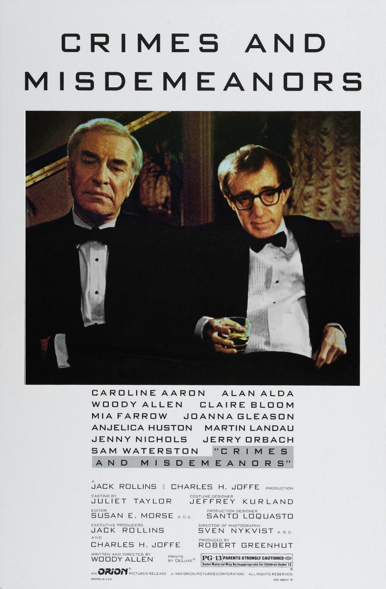 Cover for Crimes and Misdemeanors