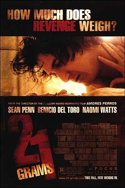 Cover for 21 Grams