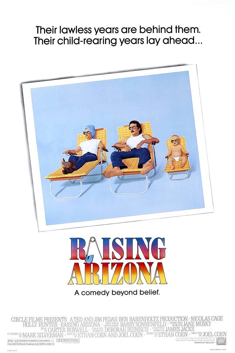 Cover for Raising Arizona