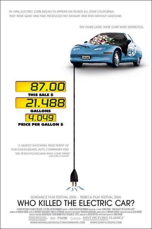 Cover for Who Killed the Electric Car?