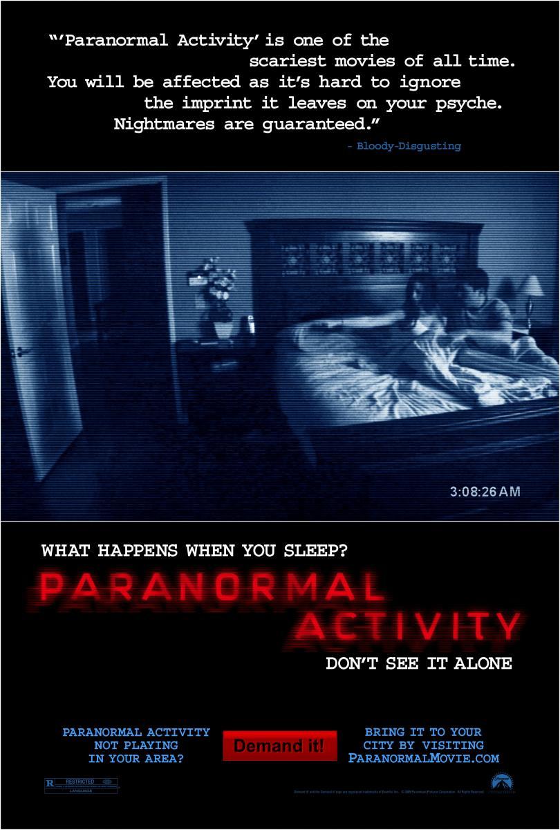 Cover for Paranormal Activity