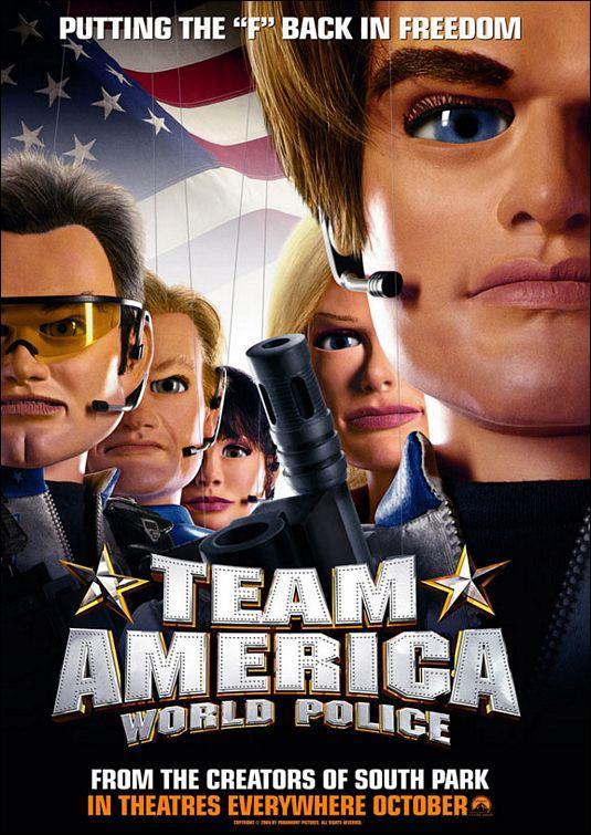 Cover for Team America World Police