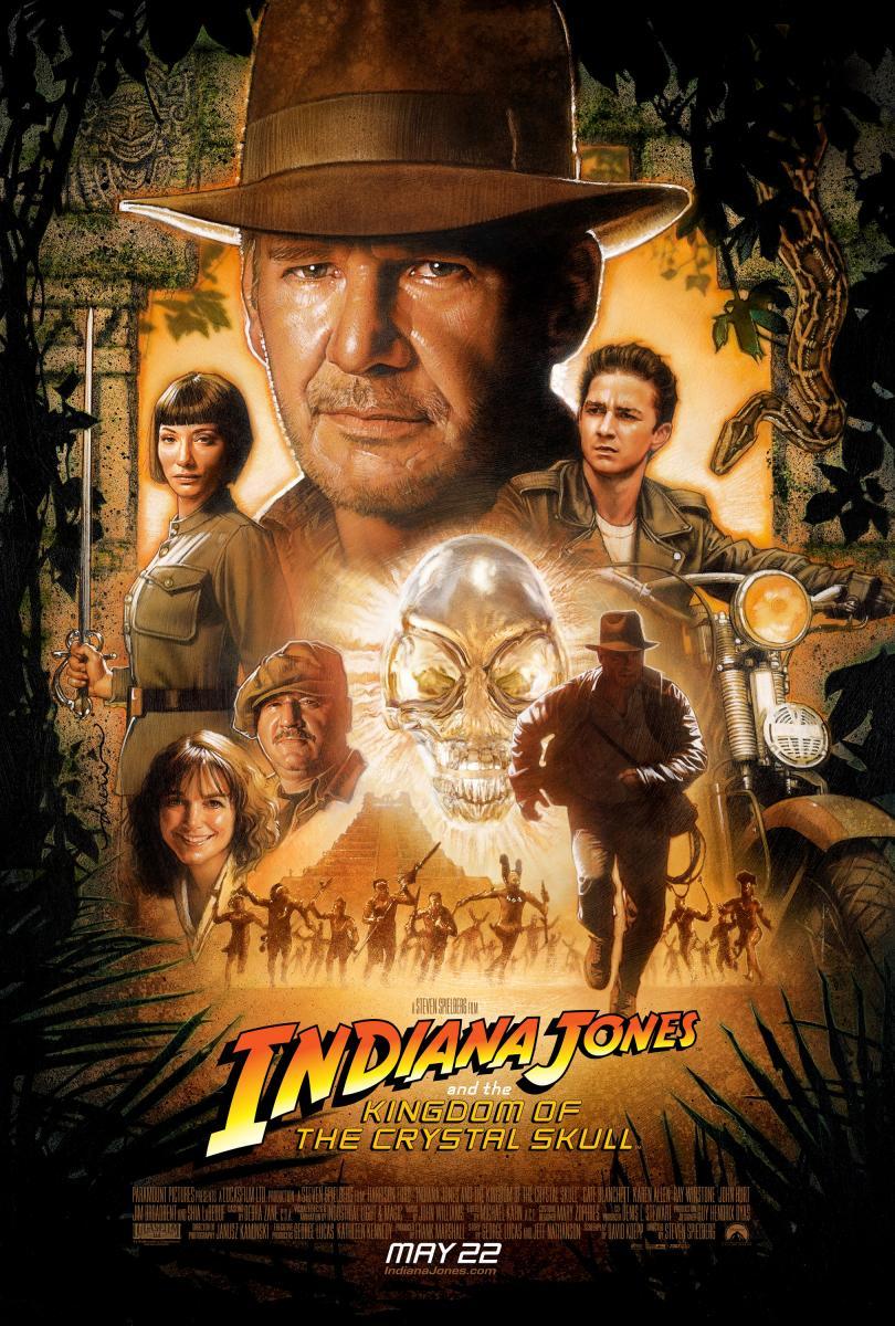Cover for Indiana Jones and the Kingdom of the Crystal Skull (Indiana Jones 4)