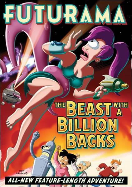 Cover for Futurama: The Beast with a Billion Backs